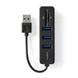 USB-hubb | 1x USB-A | 3x USB A Female | 5-Port port(s) | USB 2.0 | USB ström | SD & MicroSD - Dator och nätverk - 5412810415724 - 30