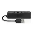 USB-hubb | 1x USB-A | 3x USB A Female | 5-Port port(s) | USB 2.0 | USB ström | SD & MicroSD - Dator och nätverk - 5412810415724 - 10