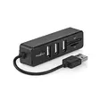 USB-hubb | 1x USB-A | 3x USB A Female | 5-Port port(s) | USB 2.0 | USB ström | SD & MicroSD - Dator och nätverk - 5412810415724 - 46