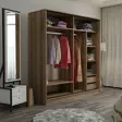 Garderob Hanah Home Kale Dore Antracit Spånskiva 180x210x52 cm - Garderober - 8683742562344 - 5