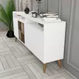 Konsolbord Hanah Home Milan 160 Vit Spånskiva 160x78x35 cm - Byråer och skåp - 8683743027934 - 4