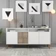 Konsolbord Hanah Home Milan 160 Vit Spånskiva 160x78x35 cm - Byråer och skåp - 8683743027934 - 2
