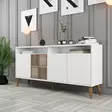 Konsolbord Hanah Home Milan 160 Vit Spånskiva 160x78x35 cm - Byråer och skåp - 8683743027934 - 3