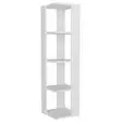 Bokhylla Hanah Home Venita Vit Spånskiva 31,3x120x33,1 cm - Bokhyllor - 8681181995204 - 1