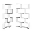 Bokhylla Hanah Home Nilüfer Vit Spånskiva 90x156x20 cm - Bokhyllor - 8681181622384 - 1