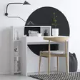 Skrivbord Hanah Home Trella Vit Spånskiva 95x117x45 cm - Skrivbord - 8683743537204 - 3