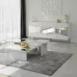 Soffbord Hanah Home Jazz Vit Spånskiva 80x30x80 cm 40x35x40 cm 40x40x40 cm - Soffbord - 8684282417224 - 7