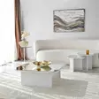 Soffbord Hanah Home Jazz Vit Spånskiva 80x30x80 cm 40x35x40 cm 40x40x40 cm - Soffbord - 8684282417224 - 4