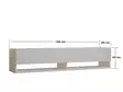 TV-bänk Hanah Home Arges Vit Spånskiva 141x31x30 cm - TV-bänkar - 8683342398084 - 6