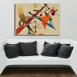 Canvastavla Wallity Flerfärgad Canvas 70x100 cm - Tavlor och ramar - 8683342781404 - 2