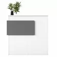 Reception Disk Hanah Home MA102 Vit Antracit Spånskiva 110x110x40 cm - Bord - 8684282481164 - 1