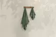 Badrumshandduk Set Mijölnir Grön 100% Bomull 50x90 cm & 90x150 cm - Handdukar - 8683743314454 - 1
