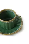 Tekoppar Set Hermia Grön Keramik 12 Delar - Kaffe- och teserviser - 8684282991984 - 6
