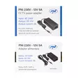 Strömförsörjning PNI CCTV 230V, ingång 230V, utgång 12V, 5A, 2 meter, svart - PNI produkter - 5949066536434 - 8