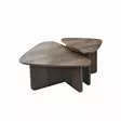 Soffbord Hanah Home Ballare Valnöt Spånskiva 90x35x60 cm 60x40x40 cm - Soffbord - 8684283515264 - 1