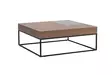 Soffbord Hanah Home Lena Valnöt Spånskiva 90x37x90 cm - Soffbord - 8684282438724 - 1