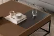 Soffbord Hanah Home Lena Valnöt Spånskiva 90x37x90 cm - Soffbord - 8684282438724 - 5