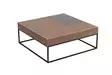 Soffbord Hanah Home Lena Valnöt Spånskiva 90x37x90 cm - Soffbord - 8684282438724 - 7