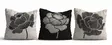 Kuddfodral Set Aberto Design Asr_plw25 Flerfärgad Polybomull 43x43 cm - Prydnadskuddar - 8684283661374 - 1