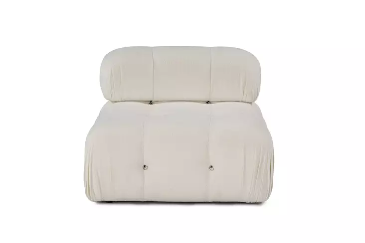 Fåtölj Atelier del Sofa Bubble O1 Beige Polyester 95x95x75 cm - Soffor - 8684282596004 - 1