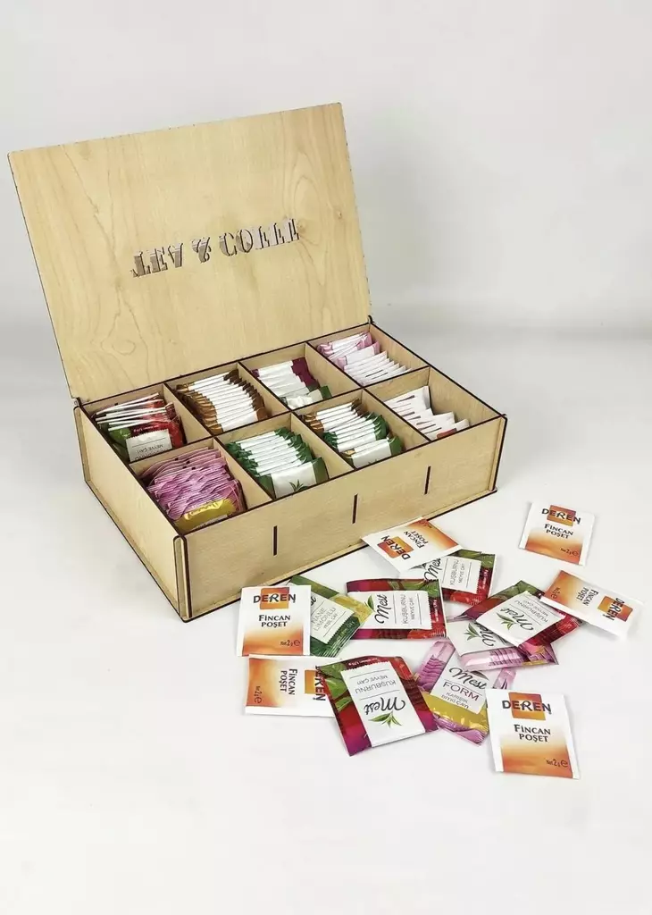 Köksorganisatör Hermia Träfärgad Trä 32x22 cm - Dagliga köksartiklar - 8683742950844 - 1