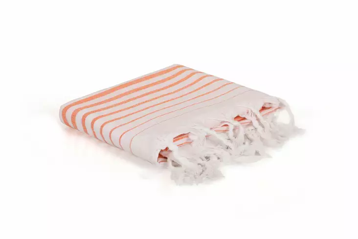 Fouta Mijölnir Orange 100% Bomull Hög Vattenabsorption 90x180 cm - Handdukar - 8683342756624 - 1
