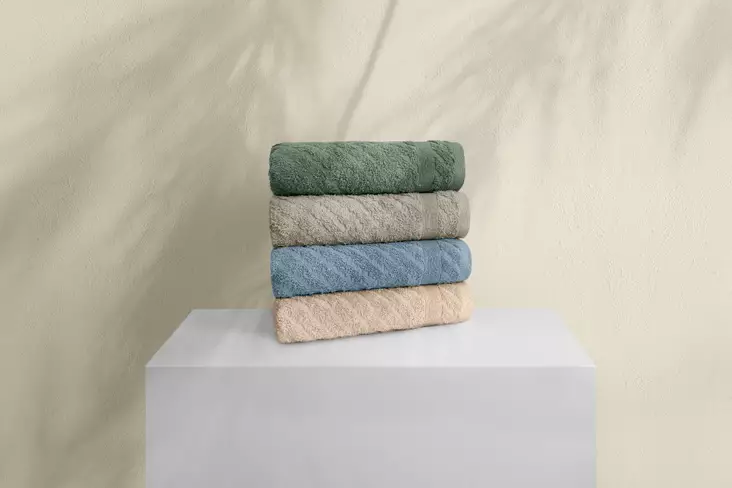 Tvätthandduk Set Mijölnir Flerfärgad 100% Bomull 50x90 cm - Handdukar - 8683743314744 - 1