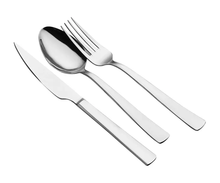 Bestickset Hermia Deniz24 Silver Rostfritt Stål 24 Delar - Bestick och serveringsredskap - 8683342979054 - 1