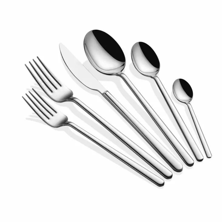 Bestickset Hermia Allegra Silver Rostfritt Stål 36 Delar - Bestick och serveringsredskap - 8684283550364 - 1
