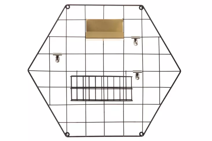 Påminnelse tavla Hexagon - Förvaringslådor och korgar - 6410413143364 - 1