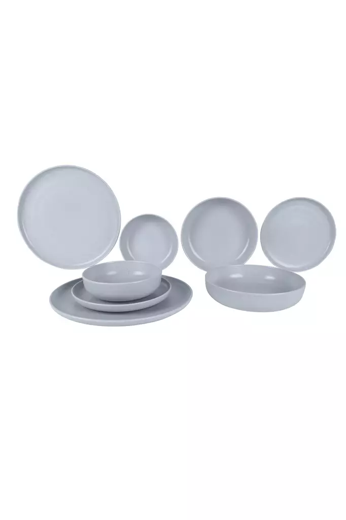 Matsservis Hermia Flerfärgad Porslin 8 Delar - Serveringsfat - 8684282532934 - 1