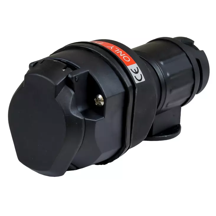 Släpvagnsadapter 13-7 12V - Släpvagnsljus och elartiklar - 6438168105444 - 1