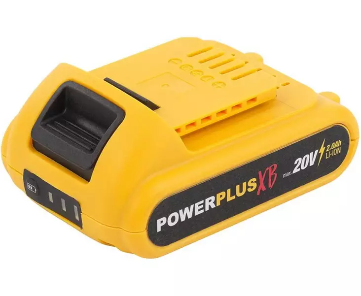 Akku Powerplus 20V 2000mAh Li-ion - Batterier och laddare - 5400338092824 - 1