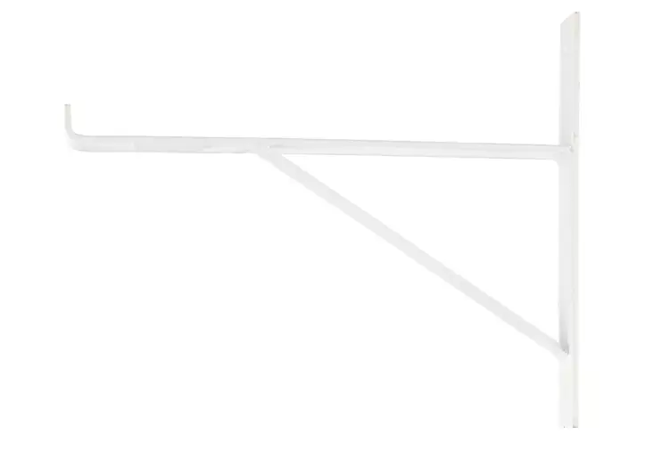 Amppeli- ja lyhtykoukku Narvik valkoinen - Hängande blomkrukor och vaser - 6410413285194 - 1