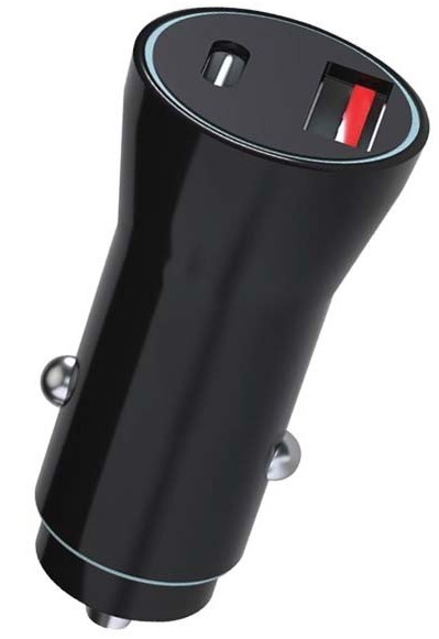 Autolaturi 1 X QC, 1 X PD 20w, 4-OK - Bilbatteriladdare - 8428728127304 - 1