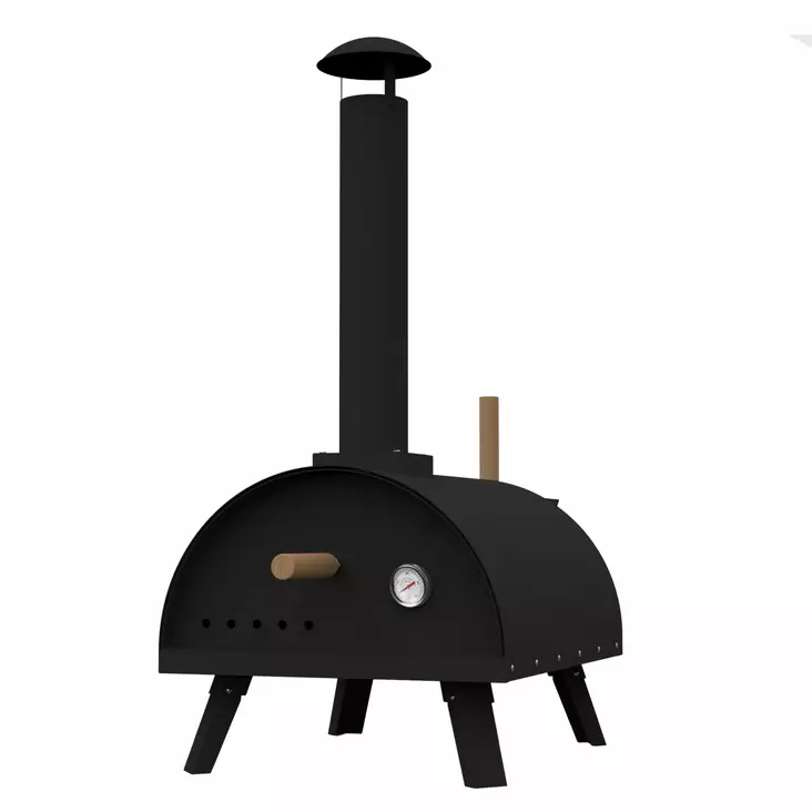 Pizzaugn Napoletana Black Flame - Trädgårdsgrillar och eldstäder - 6438014272924 - 1