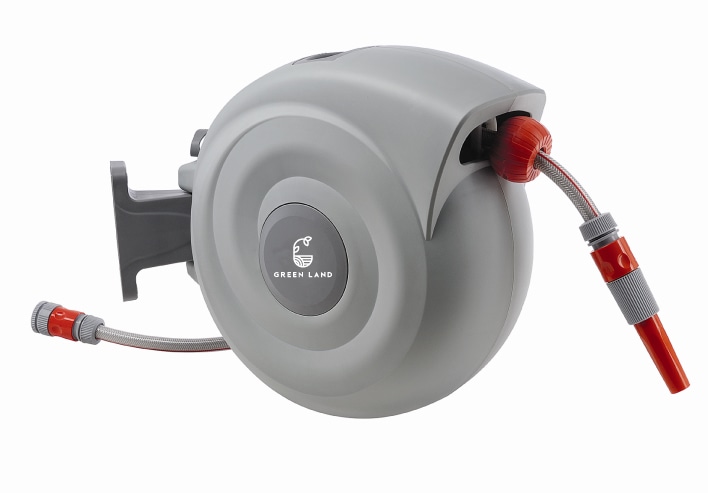 Automatisk slangvinda 30 m - Trädgårdsslangar - 6438014273174 - 1