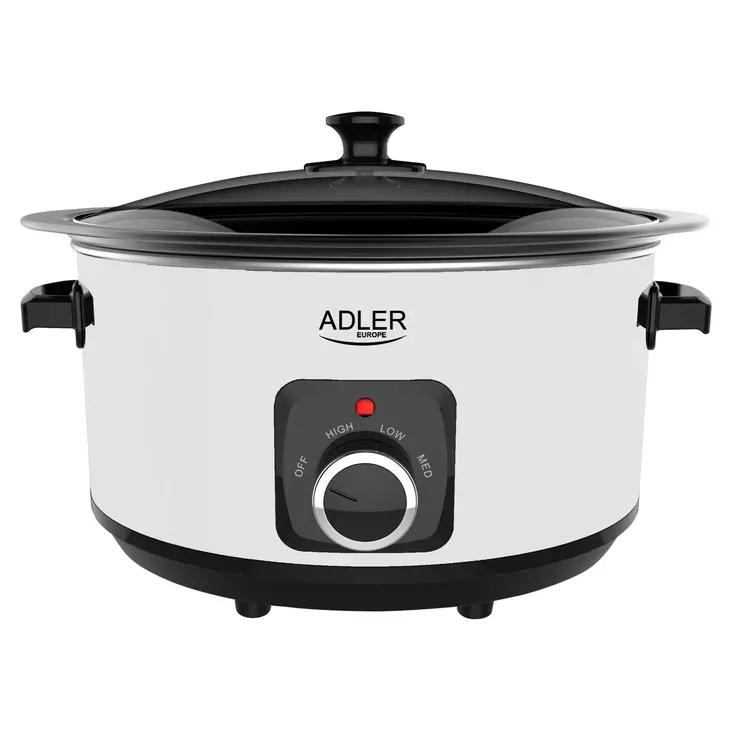 Slow Cooker Långsamkokare 5.8 L Adler - Kastruller och grytor - 5905575901354 - 1