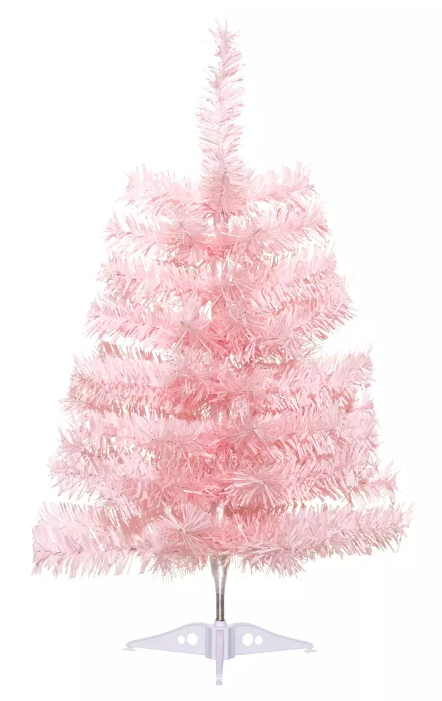 Joulukuusi vaaleanpunainen 60 cm - Julgranar - 6410416278384 - 1