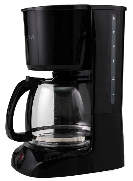 Kahvinkeitin musta livia cm1012 p=C3=A4=C3=A4kuva=20 - Kaffebryggare och vattenkokare - 6438151017464 - 1