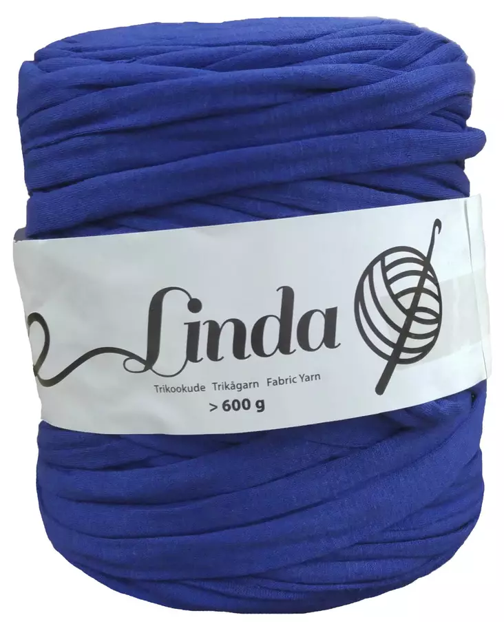 Garn Linda blå - Trådar och sybehör - 6410412961624 - 1