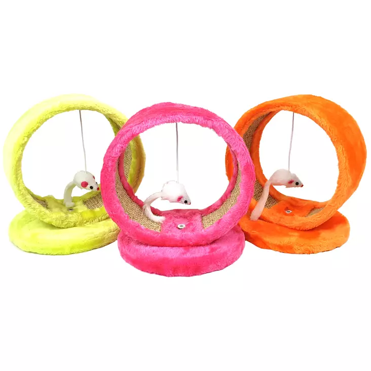 Kissan puoliputki hiirell=C3=A4 - Kattleksaker - 6438151013664 - 1