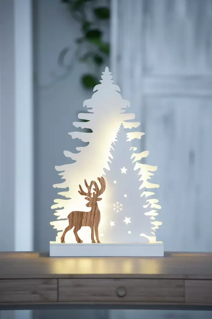 Abeto koristevalo puu 44 cm - Ljussmycken och ljusfigurer - 6435200279644 - 1