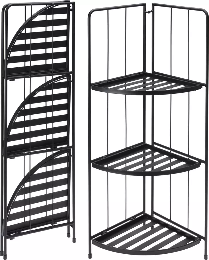 Kukkateline kulma 46 x 33 x 90 cm - Blomsterställ och växtstöd - 8720573137584 - 1