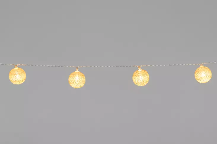 Kuusenvalopallot kulta 16 kpl Finnlumor - Dekorationsljus - 6410413085794 - 1