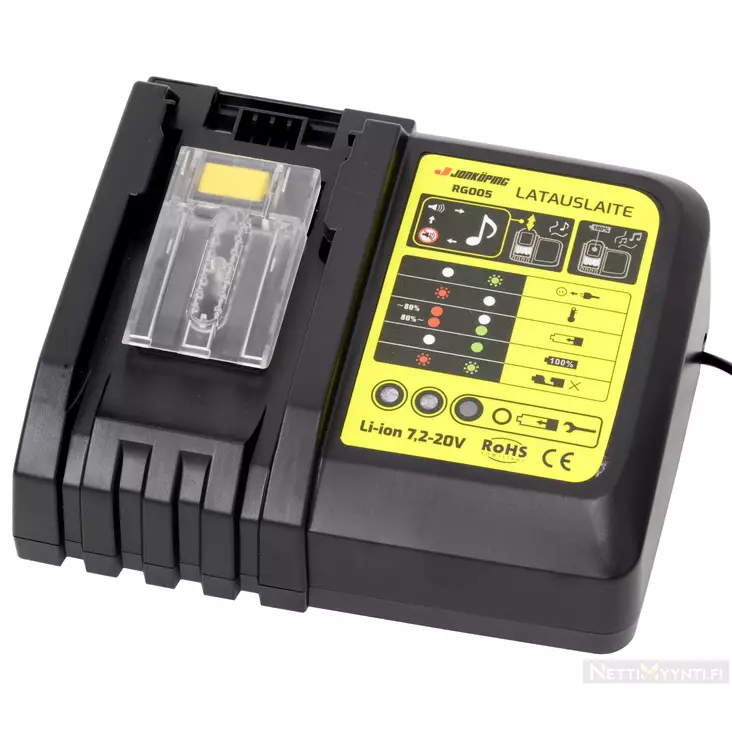 Batteri 4,0Ah och laddare Jonköping - Batterier och laddare - 6438168107004 - 4