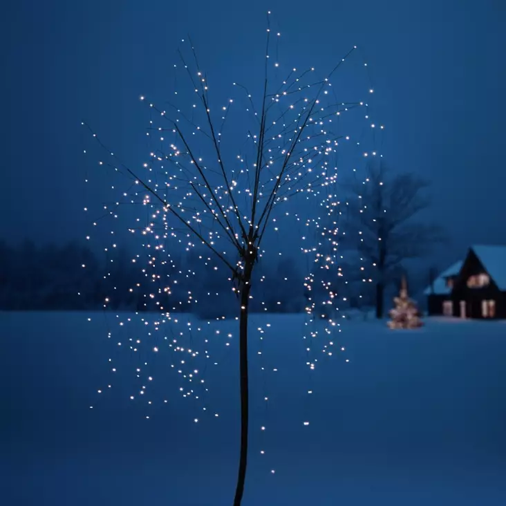 Led-valopuu 640 microLed 240 cm - Ljusträd och ljusgrenar - 6410413184794 - 1