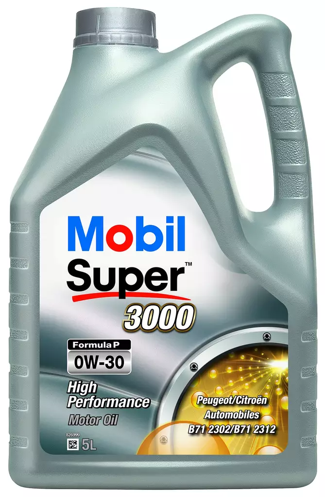 Mobil Super 3000 Formula P 0W-30 5l - Motoroljor - 5425037865814 - 1