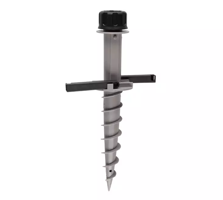 Muovinen tolpanjalka Tarmo - Stängselstolpar - 6410416043074 - 1