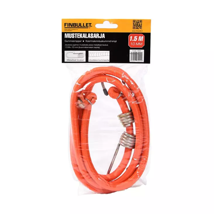 Mustekala 10mm x 1500 mm heavy - Lastsäkring - 6430017702224 - 1